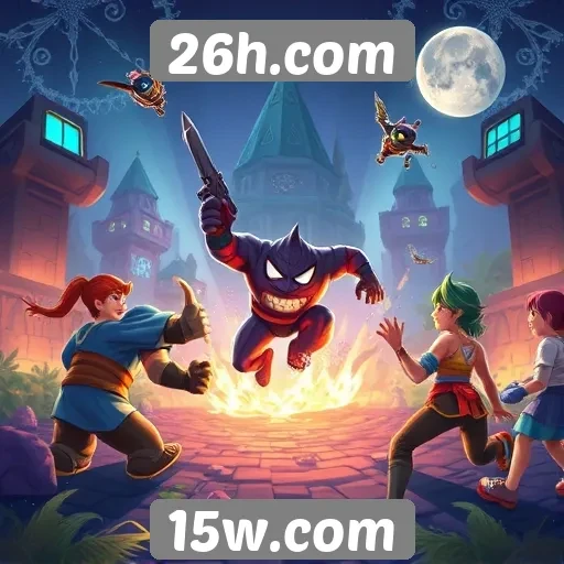 Exploração da biblioteca de jogos do 26h.com